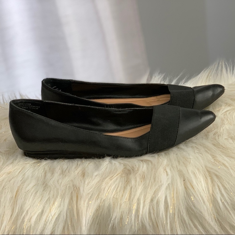 Ellen Tracy the Finn black flats shoes size 8M